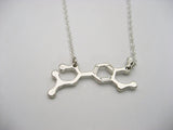 Adrenaline Necklace Adrenaline Molecule Necklace Stem Necklace Chemistry Necklace Adrenaline Jewelry Science Jewelry Adrenaline Jewelry