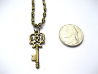 Skeleton Key Necklace  Gifts For Her/ Him Key Jewelry