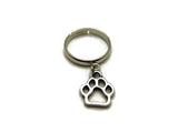Paw Ring Charm Ring Adjustable Brass Ring Paw Pad Ring Gifts For Her Pet Lovers Gift