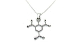 TNT Necklace, TNT Molecule Necklace, Science Necklace, Chemistry Necklace, TNT Jewelry, Science Jewelry Dynamite Necklace