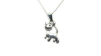 Cat Necklace, Cute Cat Charm Necklace, Pet Lover Necklace, Cat Jewelry,