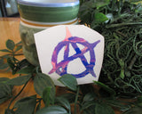 Anarchy Decal Anarchist Laptop Decal Anarchy Car Decal Anarchy Symbol Vinyl Sticker