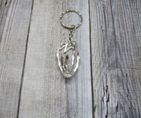 Sign Language I Love you Keychain Initial Keychain Customized  Sign Language Keychain Personalized Letter Skeleton Hand Keychain