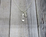Spoon Necklace, Initial Spoon Theory Necklace, I Have No Spoons, Health Awareness Personalized Gifts