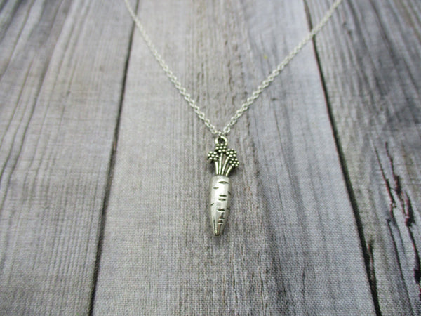 Carrot Necklace Food, Necklace Vegetable Necklace, Garden Necklace, Food Jewelry, Carrot Jewelry, Vegetable Jewelry, Chef Gift Vegan Gift