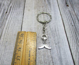 Whale Tail Keychain Whale Fluke Keychain Ocean Keychain Beach Lover Gifts Under 10  Whale Tail Gift Whale Keychain