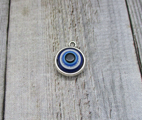 Add on Double sided charm Evil Eye