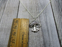 Mushroom Necklace, Shroom Necklace, Mushroom Jewelry, Shroom Jewelry, Choose Your Chain, Fungi Necklace, Fungi Jewelry