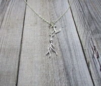 Spindle Neuron Necklace, Biology Necklace, Cell Necklace Science Necklace, STEM Necklace, Initial  Necklace Neuron Jewelry Science Jewelry