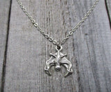 Bat Charm Necklace Halloween Necklace Vampire Bat Jewelry, Vampire Necklace, Vampire Bat Jewelry, Halloween Jewelry Gifts For Her