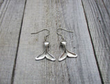 Whale Tail Earrings Dangle Earrings Beach Jewelry Whale Tail Jewelry Ocean Earrings Gifts For Her Nautical Mermaid Fish Tail Earrings