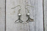 Whale Tail Earrings Dangle Earrings Beach Jewelry Whale Tail Jewelry Ocean Earrings Gifts For Her Nautical Mermaid Fish Tail Earrings