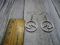 Ocean Earrings Ocean Wave Earrings Surfer Jewelry Ocean Lovers Gifts For Her Wave Jewelry Ocean Jewelry