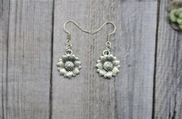 Sunflower Earrings Sunflower Jewelry Gifts For Her Flower Earrings Dangle Earrings Flower Jewelry