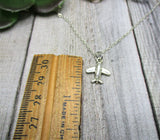 Airplane Necklace Airliner Necklace Gifts For Her / Him Flight Jewelry Airplane Jewelry