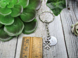 Four Leaf Clover Keychain Natures Lovers Gift Personalized Gifts For Her/ Him Plant Keychain