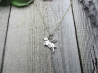 Flying Pig Necklace Animal Necklace Gifts For Her Flying Pig  Jewelry Animal Jewelry