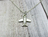 Airplane Necklace Airliner Necklace Gifts For Her / Him Flight Jewelry Airplane Jewelry