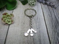 Measuring Spoons Keychain Bakers Keychain Bakers Gifts For Her / Him