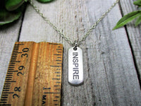 Inspire Necklace Motivational Jewelry Gifts For Her / Him  Inspire Jewelry