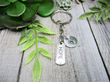Hope Keychain Motivational Keychain Personalized Handstamped  Gift Custom Gifts For Her