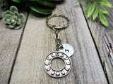 Moon Phase Keychain Personalized  Moon Gift  Mystical Gifts For Her / Him