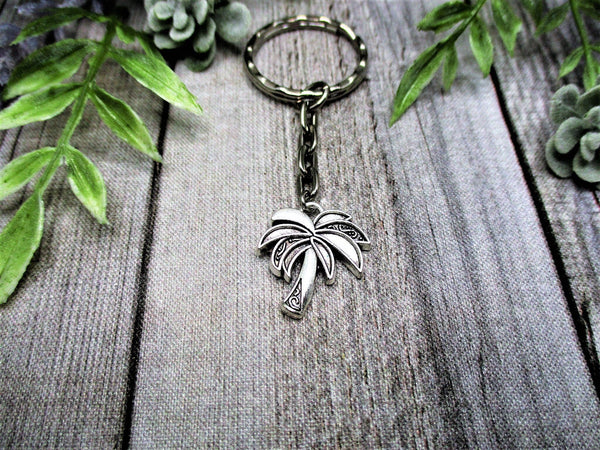 Palm Tree Keychain Plant Lovers Gift Growth Keychain Tree Key Ring