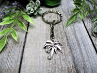 Palm Tree Keychain Plant Lovers Gift Growth Keychain Tree Key Ring