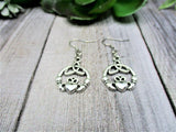 Claddagh Earrings Celtic Knot Dangle Earrings Claddagh Jewelry Gifts For Her Celtic Knot Jewelry