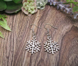 Snowflake Earrings Holiday Jewelry Gifts For Her