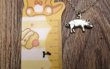 Pig Necklace, Animal Necklace, Pig Jewelry, Animal Jewelry  Gifts For Her / Him