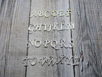 Muffin Pan Necklace Initial Necklace Baking   Personalized Gifts For Her / Him Bakers Jewelry Chef