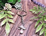 Mushroom Keychain Shroom Fungi Keychain Home Gifts For Her / Him