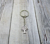 Tree Keychain Tree of Life Keychain Nature Lovers Key Ring Best Friend Gifts For Her / Him