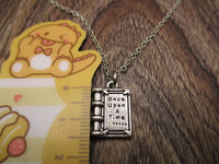 Once Upon A Time Necklace Storybook Necklace Inpired Words Jewelry Gifts For Her