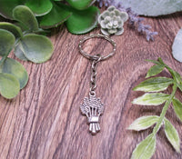 Wheat Keychain Plant Lovers Gift Growth Keychain Wheat Stalk Keychain Gifts For Her / Him