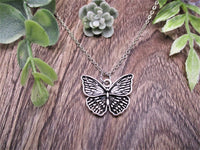 Butterfly Necklace  Gifts For Her Butterfly Jewelry Nature Lovers Gift Best Friend Gifts