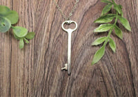 Large Key Necklace Skeleton Key Jewelry Gifts For Her / Him Best Friend Gifts Mom Gifts Gifts For Girlfriend