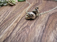 Knight Helm Necklace Knight Necklace Knight Helmet Jewelry Gifts For Him / Her