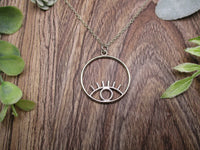 Eye Necklace Gifts For Her Minimalist Evil Eye Jewelry Gifts