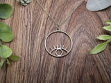 Eye Necklace Gifts For Her Minimalist Evil Eye Jewelry Gifts