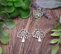 Tree Earrings Tree Jewelry Plant Earrings  Best Friend Gifts For Her