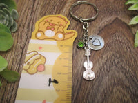 Violin Keychain Personalized Gifts Musical Instrument Keychain Musicians Gift Custom Fiddle Keychain Gifts For Her