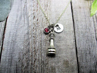 Queen Necklace  Chess Piece Necklace W/ Birthstone Personalized Initial Chess Jewelry  Gifts For Her Queen Jewelry