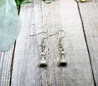 Chess Piece Earrings Pawn Earrings Chess Jewelry Chess Player Jewelry  Pawn Chess Piece Pawn Jewelry  Chess Earring Chess Gift