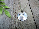 ACAB Necklace Hand Stamped ACAB Jewelry Gifts For Her/ Him Anarchy Jewelry