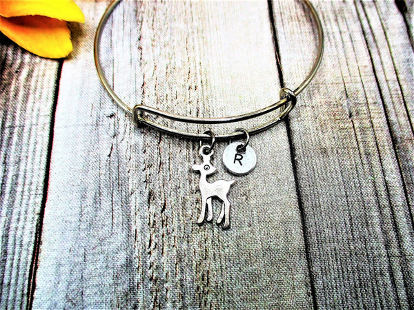 Deer Charm Bracelet  Animal Jewelry Deer   Lovers Gifts for Her Personalized Gifts  Deer Jewerly