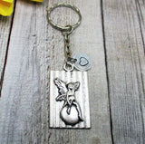 Fairy Keychain Cottage Core Personalized Gifts Inital Mythology  Keychain Fairycore Keychain