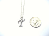 Letter Charm Necklace  Initial Necklace Personalized Necklace, Letter Jewelry Gifts Under 20 Gifts For Her