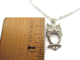 Owl Charm Bracelet Owl Jewelry Gifts For Her Bird Charm Bracelet Bird Jewelry